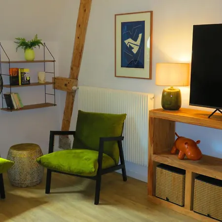 3-zimmer-appartement In Privatvilla, Zentrum, Kostenloser Parkplatz Mit Gaestekarte *